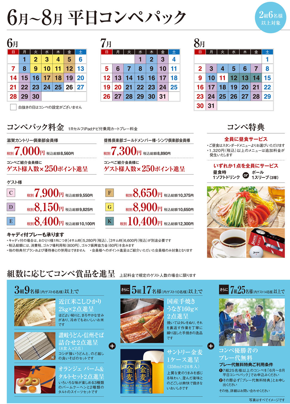 コンペパック料金